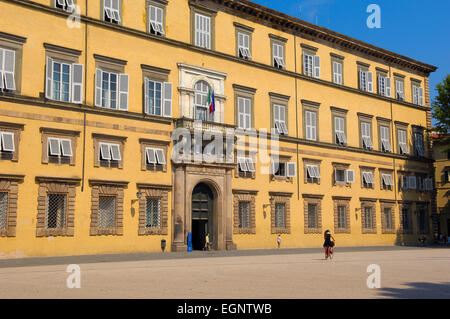 Lucca, Palazzo Ducale, Napoleone Square, Piazza Napoleone, Toscane, Italie, Europe Banque D'Images