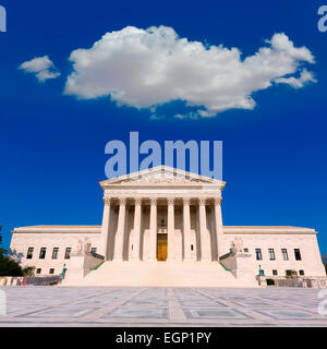 Cour suprême de l'United States Building à Washington DC Banque D'Images