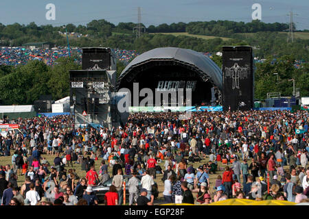 L'autre étape, Glastonbury Festival, Pilton, Somerset, Angleterre - 27 juin 2003. Banque D'Images