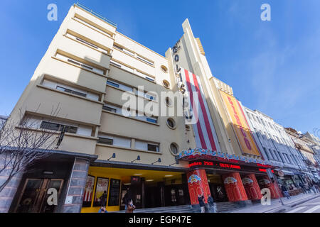 Porto, Portugal. Coliseu do Porto, l'un des principaux sites de la ville pour l'exécution de la musique, du théâtre, de la danse et du cirque Banque D'Images