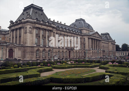 Le Palais Royal de Bruxelles sur l'image à Bruxelles, Belgique. Banque D'Images