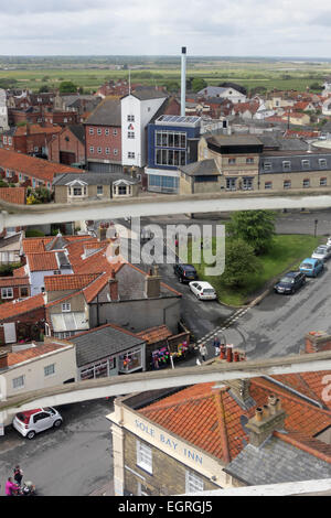 Adnams Brewery vue du phare England UK Suffolk Southwold Banque D'Images