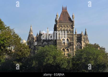 L'architecture coloniale Elphinstone College, Mumbai, Inde Banque D'Images