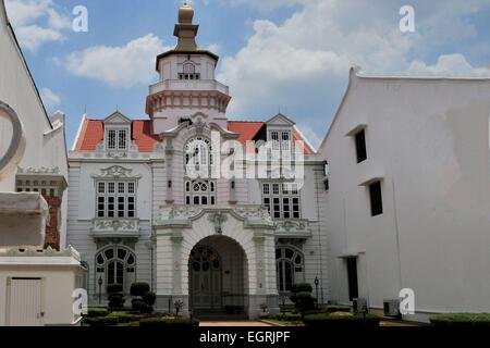 L'architecture coloniale dans la région de Penang, Malaisie Banque D'Images