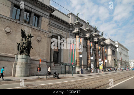 Les Musées royaux des Beaux-Arts de Belgique à Bruxelles, Belgique. Banque D'Images