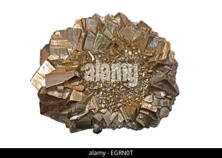 La pyrite, fools gold,Chine Banque D'Images