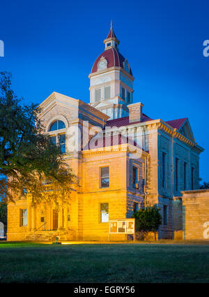 Bandera est le siège du comté de comté de Bandera, Texas, United States, dans le Texas Hill Country. Banque D'Images