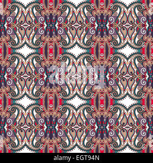 Florale authentique motif géométrique, de souche ukrainienne ba Banque D'Images