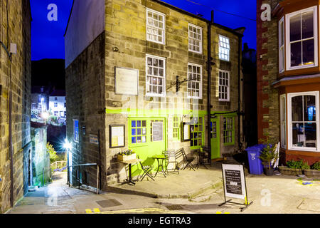 Un village de pêcheurs de Staithes, North Yorkshire, Angleterre, Royaume-Uni, Europe. Banque D'Images