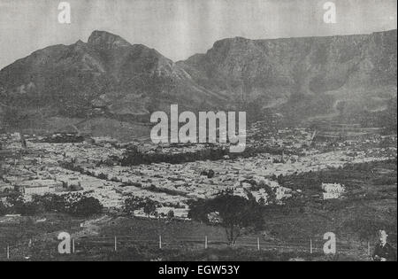 Cape Town, Afrique du Sud, vers 1895 Banque D'Images