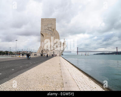 Le Padrão dos Descobrimentos à Belém, Lisbonne, Portugal Banque D'Images