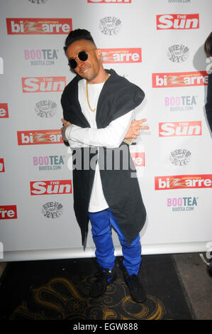 Londres, Royaume-Uni, 02 mars 2015, que le soleil occupe Dappy's Dan Wootton célèbre son étrange colonne avec son premier rapport annuel de travail à la machine à vapeur et le seigle. Credit : JOHNNY ARMSTEAD/Alamy Live News Banque D'Images