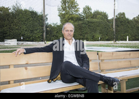 Joja Wendt pianiste allemand la promotion de son dernier CD "il 88 Tasten um die Welt' pendant une performance live au Salon Golf comprend : Joja Wendt Où : Hambourg, Allemagne Quand : 29 août 2014 Banque D'Images