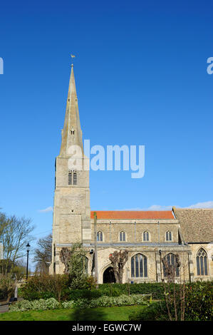 Fenstanton Église paroissiale de Saint Pierre et Saint Paul, Fenstanton, Cambridgeshire, Angleterre, RU Banque D'Images