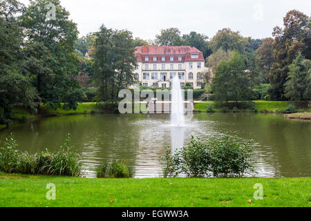Bâtiment de théâtre théâtre an der Ruhr en Allemagne, Mülheim' Banque D'Images