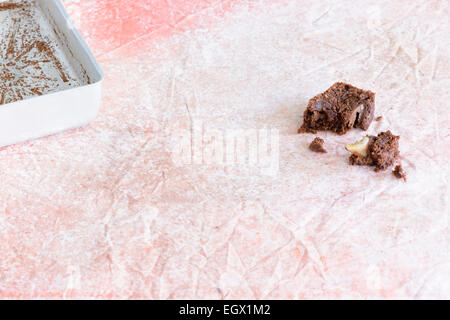 Banana Cake, sur un fanal de studio. Banque D'Images