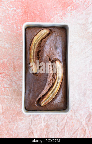 Banana Cake, sur un fanal de studio. Banque D'Images