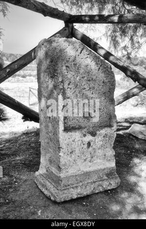 Kamarina, souvenir des romains de l'ancienne ville grecque. Sicile Banque D'Images