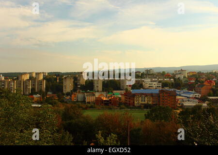 Vue du haut de la ville de Kiev en Ukraine Banque D'Images