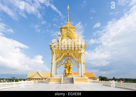 Centre bouddhiste, Chanthaburi, Thailande Banque D'Images