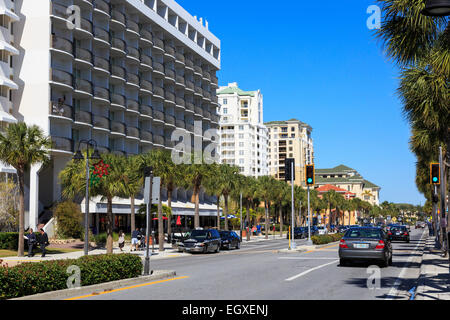 Mandalay Avenue, Clearwater Beach, près de Tampa Bay, Floride, USA, Amérique, Banque D'Images