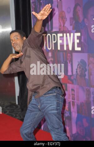 Sydney, Australie. 4 mars 2015. Chris Rock et célébrités locales marché sur la tapis rouge à la projection spéciale de 5 Premiers au cas des cinémas, la rue George. Sur la photo, Chris Rock. Crédit : Richard Milnes/Alamy Live News Banque D'Images