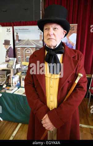 La promotion de la stalle Southwell Workhouse au Festival du livre de Lowdham Notts Banque D'Images