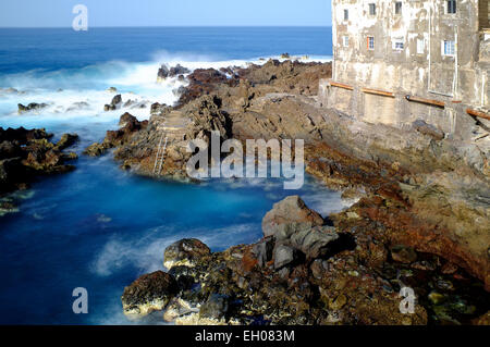 Punta Brava, Puerto de la Cruz, Tenerife, Canaries, Espagne Banque D'Images