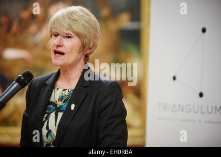 Dame Nancy Rottweil Université de Manchester Banque D'Images