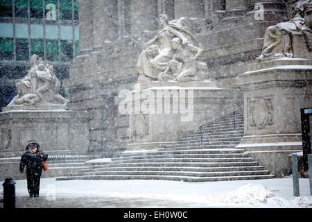 Alexander Hamilton U.S. Custom House dans le Lower Manhattan. Banque D'Images