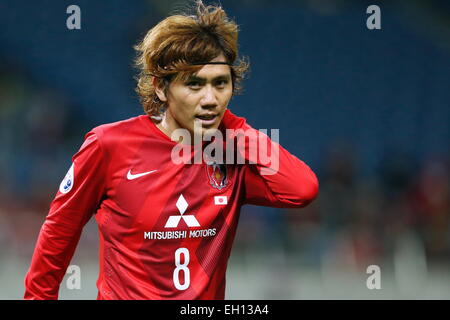 Saitama, Japon. 4e Mar, 2015. Yosuke Kashiwagi (REDS) Football/soccer : AFC Champions League 2015 match du groupe G entre Urawa Reds 0-1 Brisbane Roar FC à Saitama Stadium 2002 à Saitama, Japon . © Sho Tamura/AFLO SPORT/Alamy Live News Banque D'Images