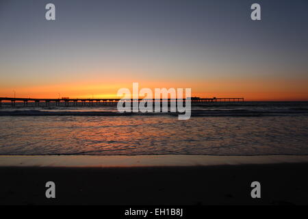 Ocean Beach Sunset Banque D'Images