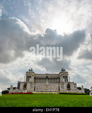 Altare della Patria monument national, la Place de Venise, Rome, Latium, Italie Banque D'Images