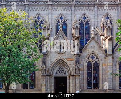 Shishi Cathédrale du Sacré-Coeur à Guangzhou Chine à jour Banque D'Images