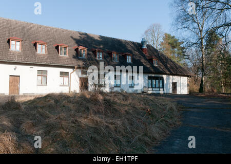 Ancienne villa de Joseph Goebbels au lac Bogensee, Brandebourg, Allemagne Banque D'Images