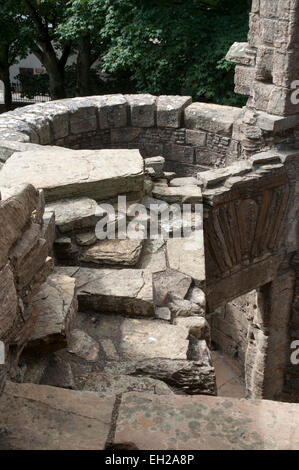 1607 Earl Patrick Stewart a forcé la construction de l'Earl's Palace sur Orkney Islands. C'était en ruines au xviiie siècle. Banque D'Images