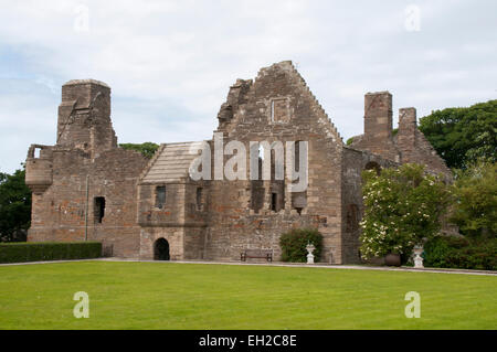 1607 Earl Patrick Stewart a forcé la construction de l'Earl's Palace sur Orkney Islands. C'était en ruines au xviiie siècle. Banque D'Images