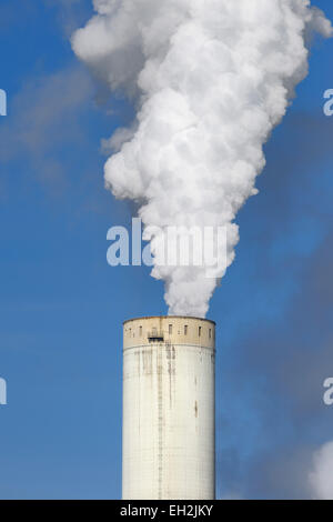 Frimmersdorf Power Station, Rhénanie du Nord-Westphalie, Allemagne Banque D'Images