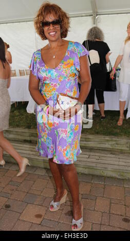 39e assemblée annuelle Hampton Classic Horse Show comprend : Gayle King Où : Bridgehampton, New York, United States Quand : 31 août 2014 Banque D'Images