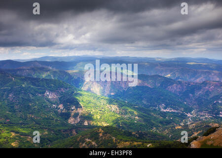 Peloritans en Sicile paysage Banque D'Images