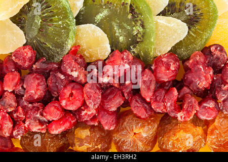 La texture des fruits secs Banque D'Images