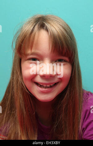 Portrait of Girl smiling Banque D'Images