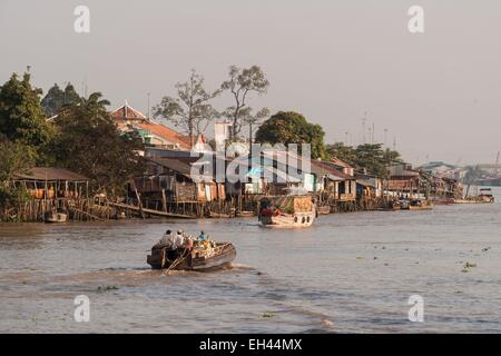 Vietnam, province de Dong Thap, delta du Mékong, Sadec Banque D'Images