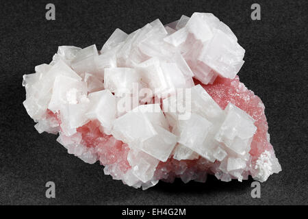 Cristaux de halite Banque D'Images