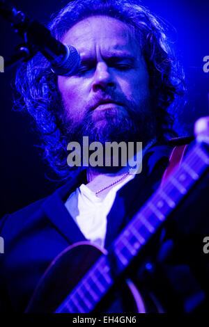 Milan Italie. Le 05 mars 2015. DUKE GARWOOD effectue live at the music club ouverture d'Alcatraz le show de Mark Lanegan : Rodolfo Sassano Crédit/Alamy Live News Banque D'Images