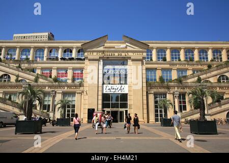 La France, Hérault, Montpellier, Centre Commercial Polygone dans le quartier Antigone à Montpellier Banque D'Images