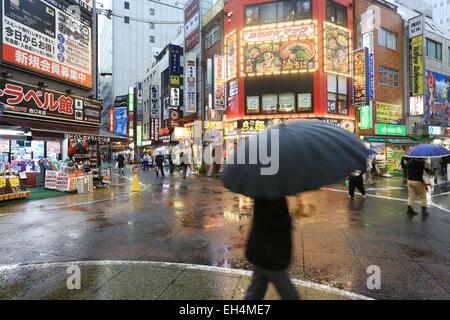 L'île de Honshu, Japon, Tokyo, Shinjuku Banque D'Images