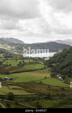 Nant Gwynant Pass, Parc National de Snowdonia, Gwynedd, Pays de Galles, Royaume-Uni Banque D'Images