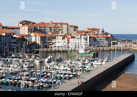 Espagne, Province de Biscaye, Pays Basque, Lekeitio Banque D'Images