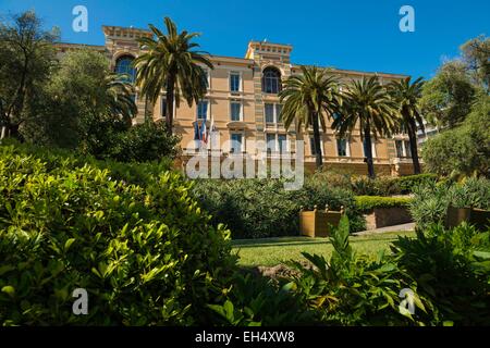 France, Corse du Sud, Ajaccio, avant de la collectivité territoriale de Corse Banque D'Images